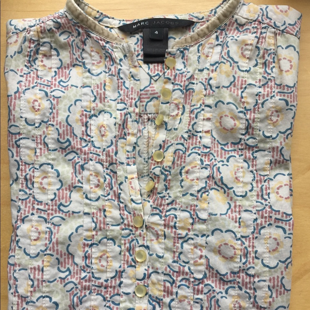 Marc Jacobs Floral Shirt Sz S